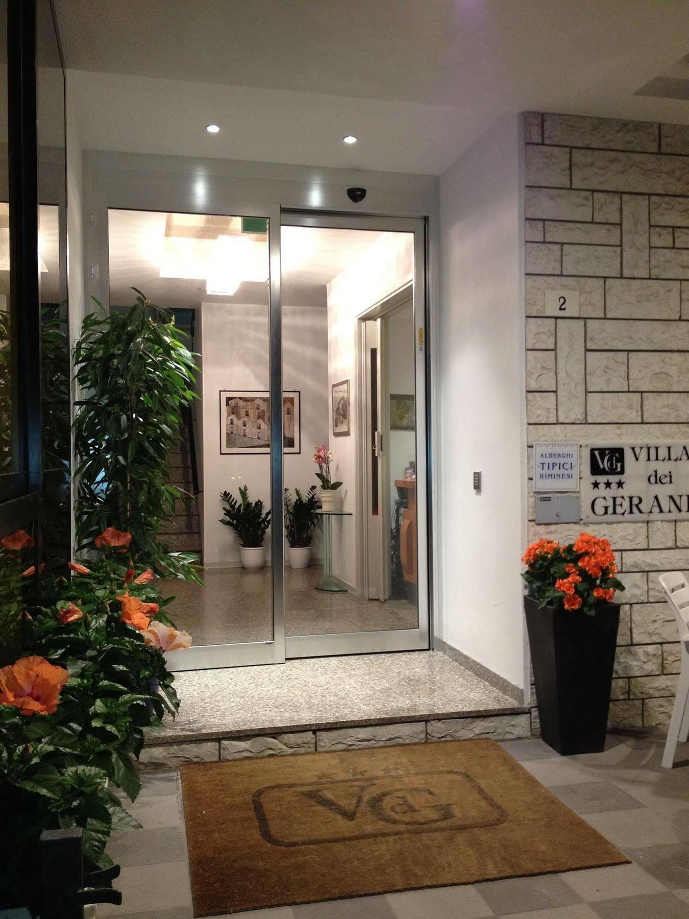 Hotel Villa Dei Gerani Rimini Luaran gambar